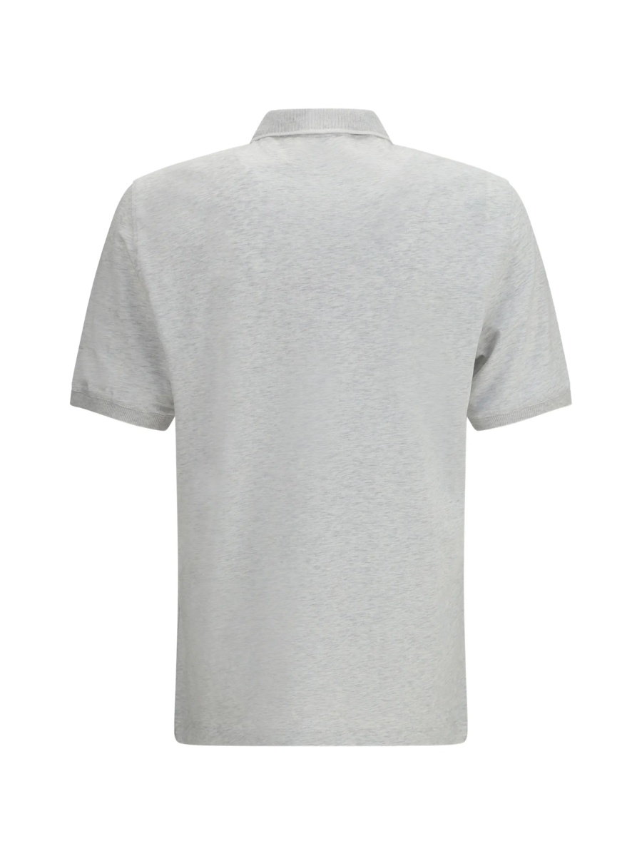 Tricou Polo Brunello Cucinelli gri - Img 2