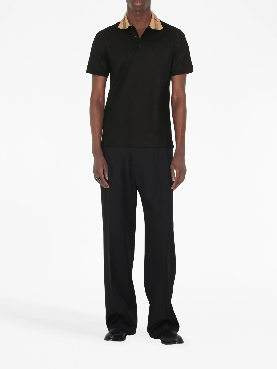 Tricou Polo Burberry negru - Img 2