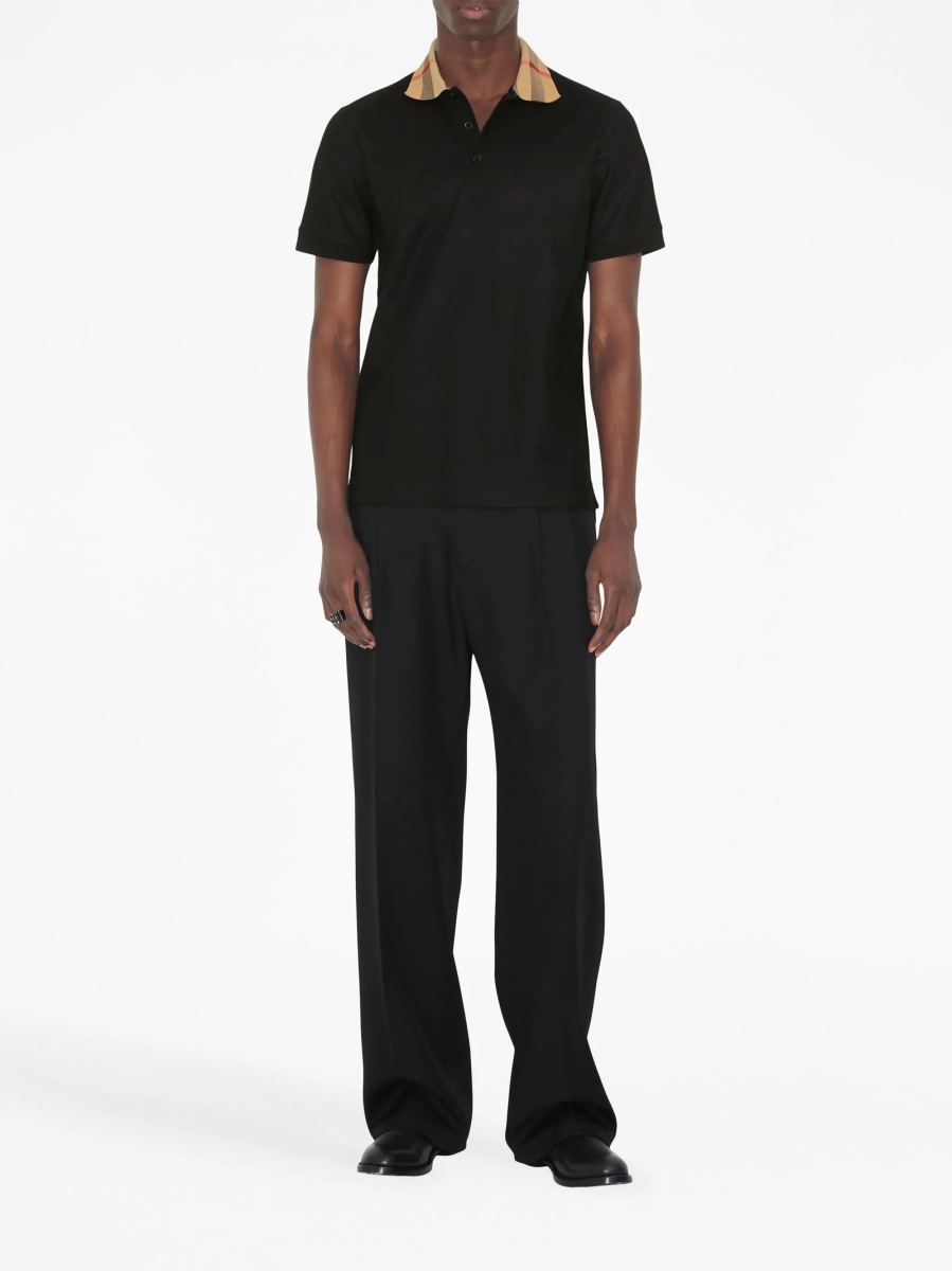 Tricou Polo Burberry negru - Img 5