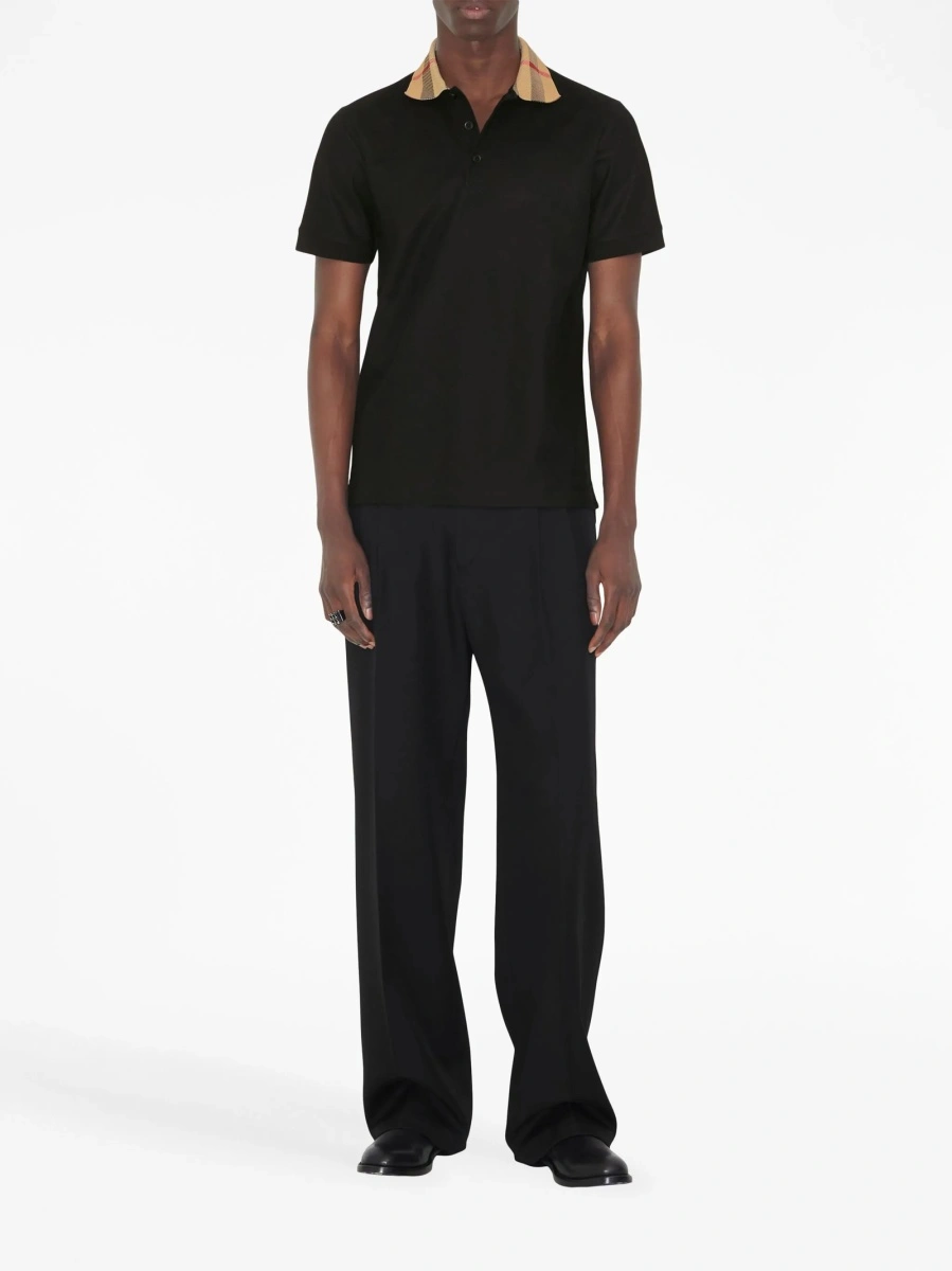 Tricou Polo Burberry negru - Img 5