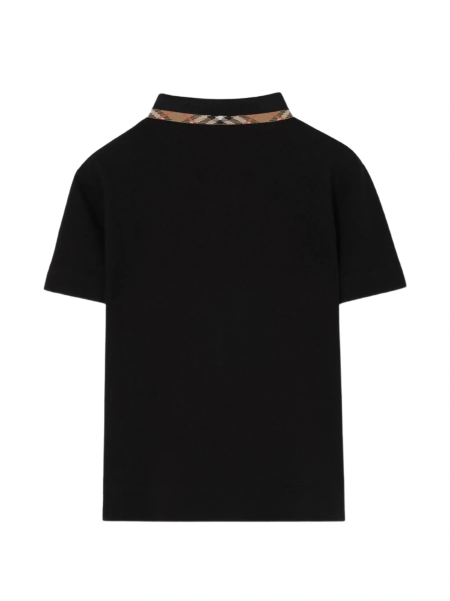 Tricou Polo Burberry negru - Img 2