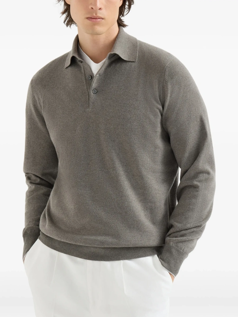 Tricou Polo Cashmere knit Polo - Img 5