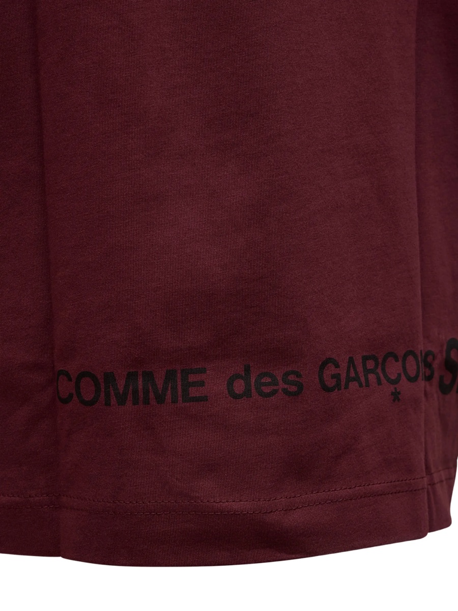 Tricou Polo Comme des Garçons rosu - Img 3