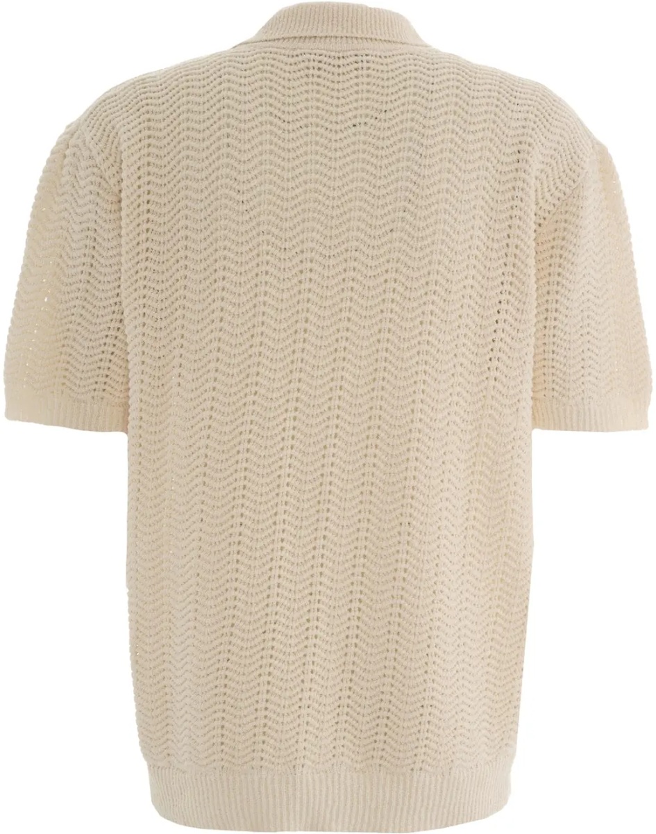 Tricou Polo Cotton blend polo shirt - Img 3