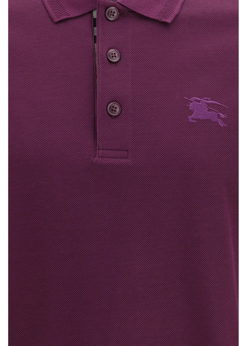 Tricou Polo Cotton Polo shirt with embroidered logo - Img 3