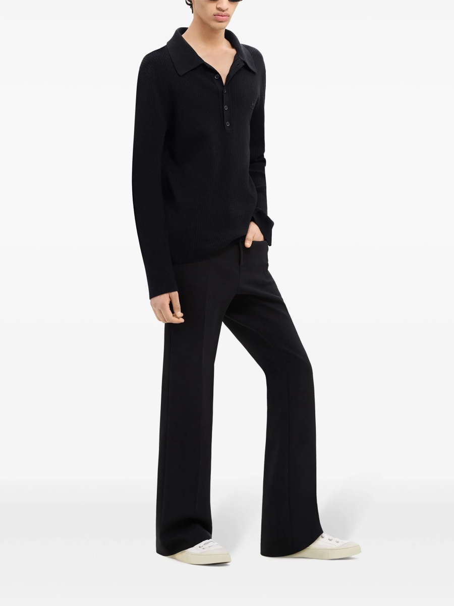 Tricou Polo COURRÈGES negru - Img 3