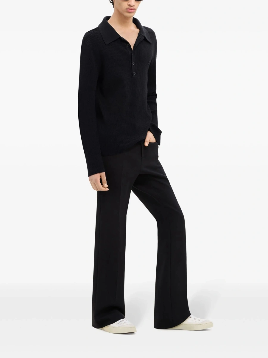 Tricou Polo COURRÈGES negru - Img 3