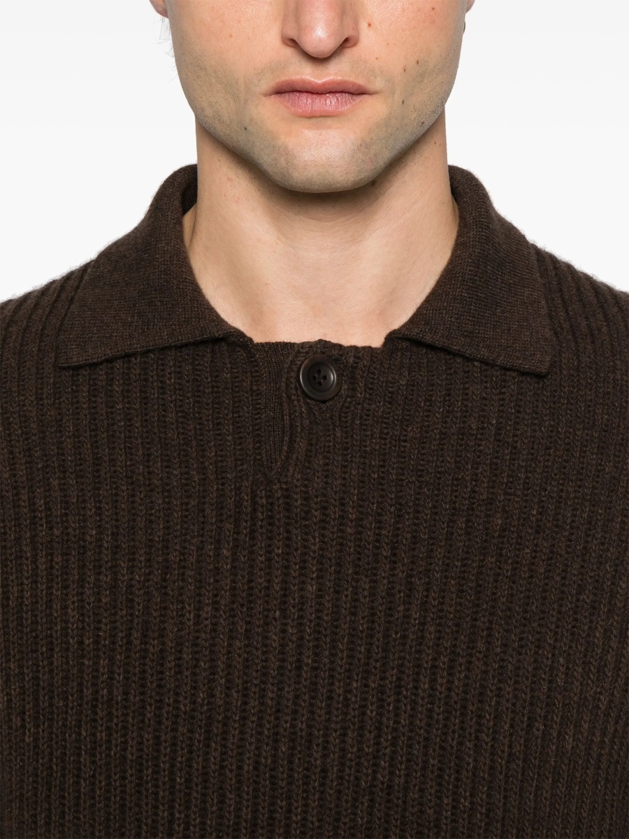 Tricou Polo Emporio Armani maro - Img 4