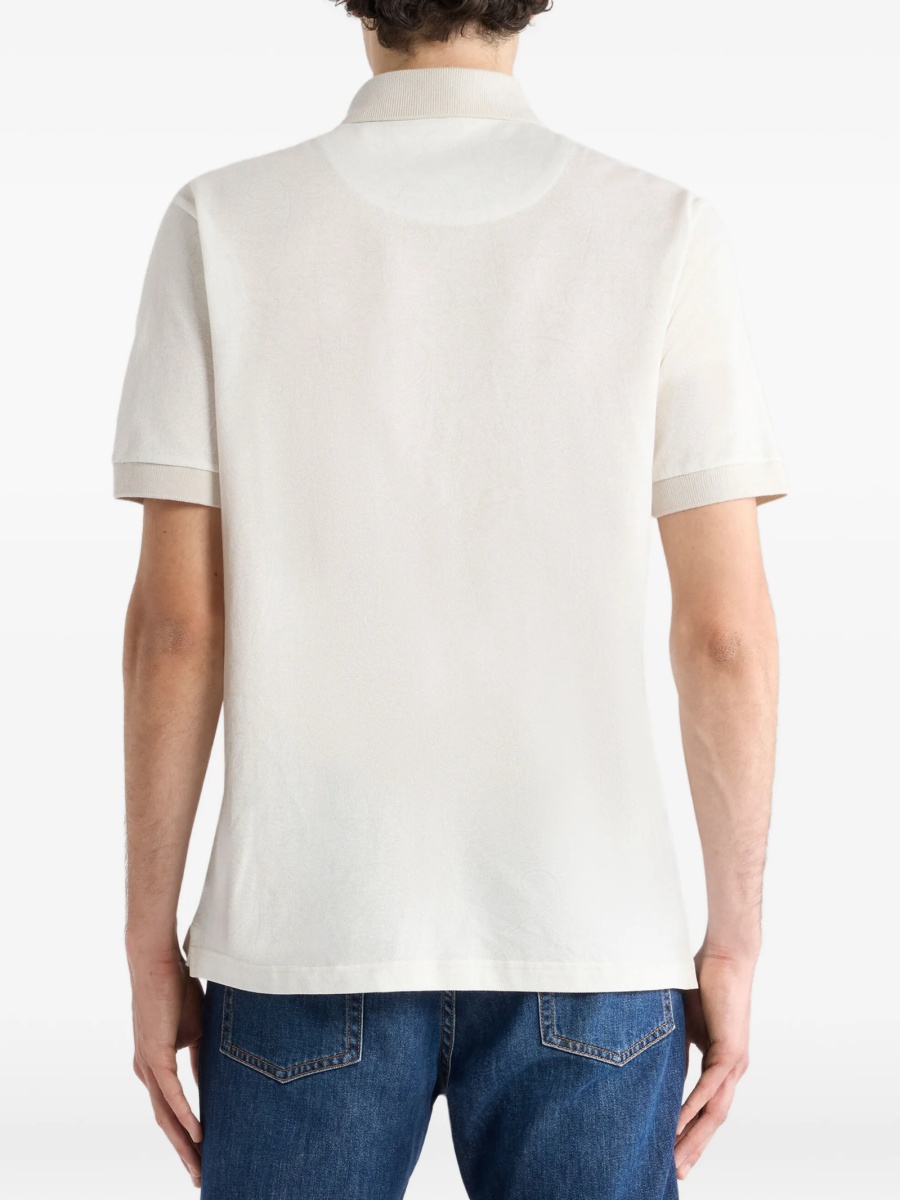 Tricou Polo ETRO neutru - Img 3