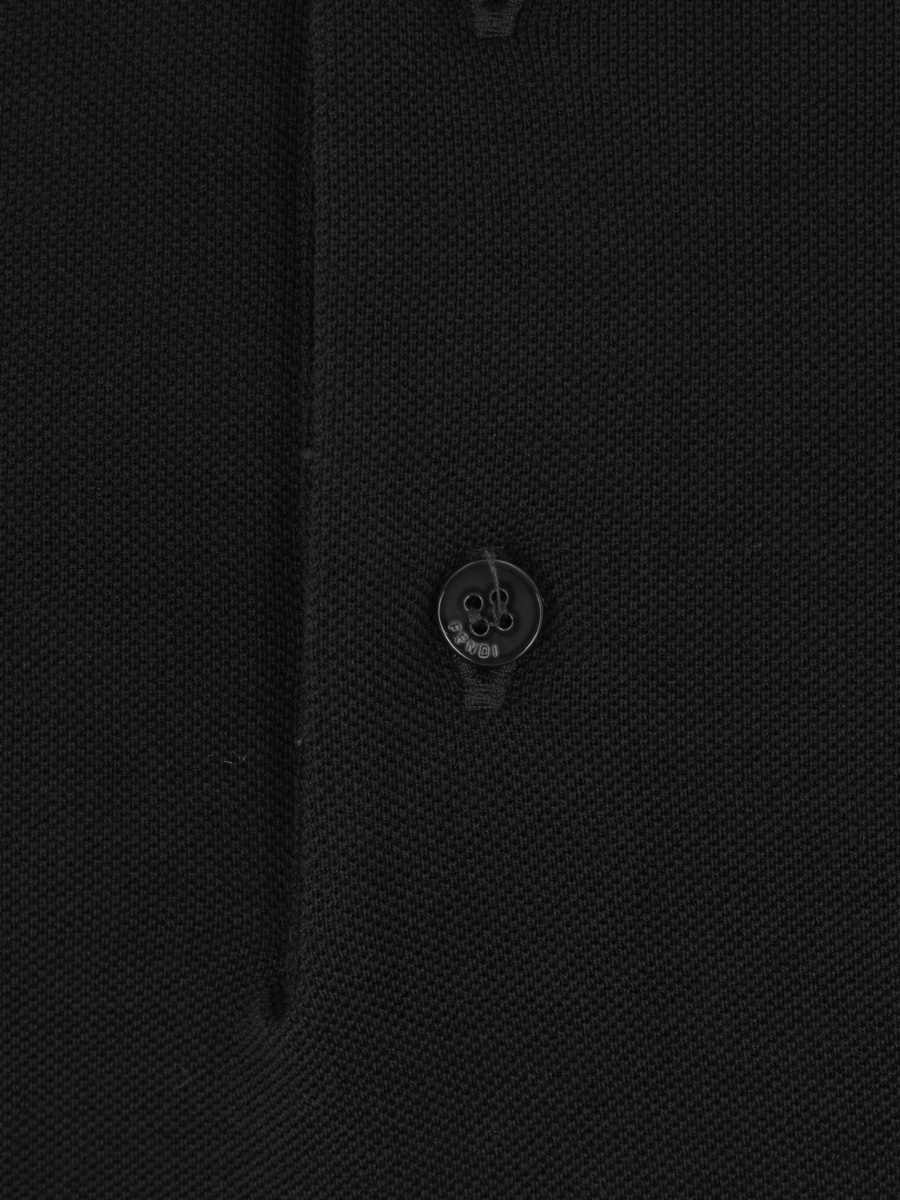 Tricou Polo Fendi negru - Img 4