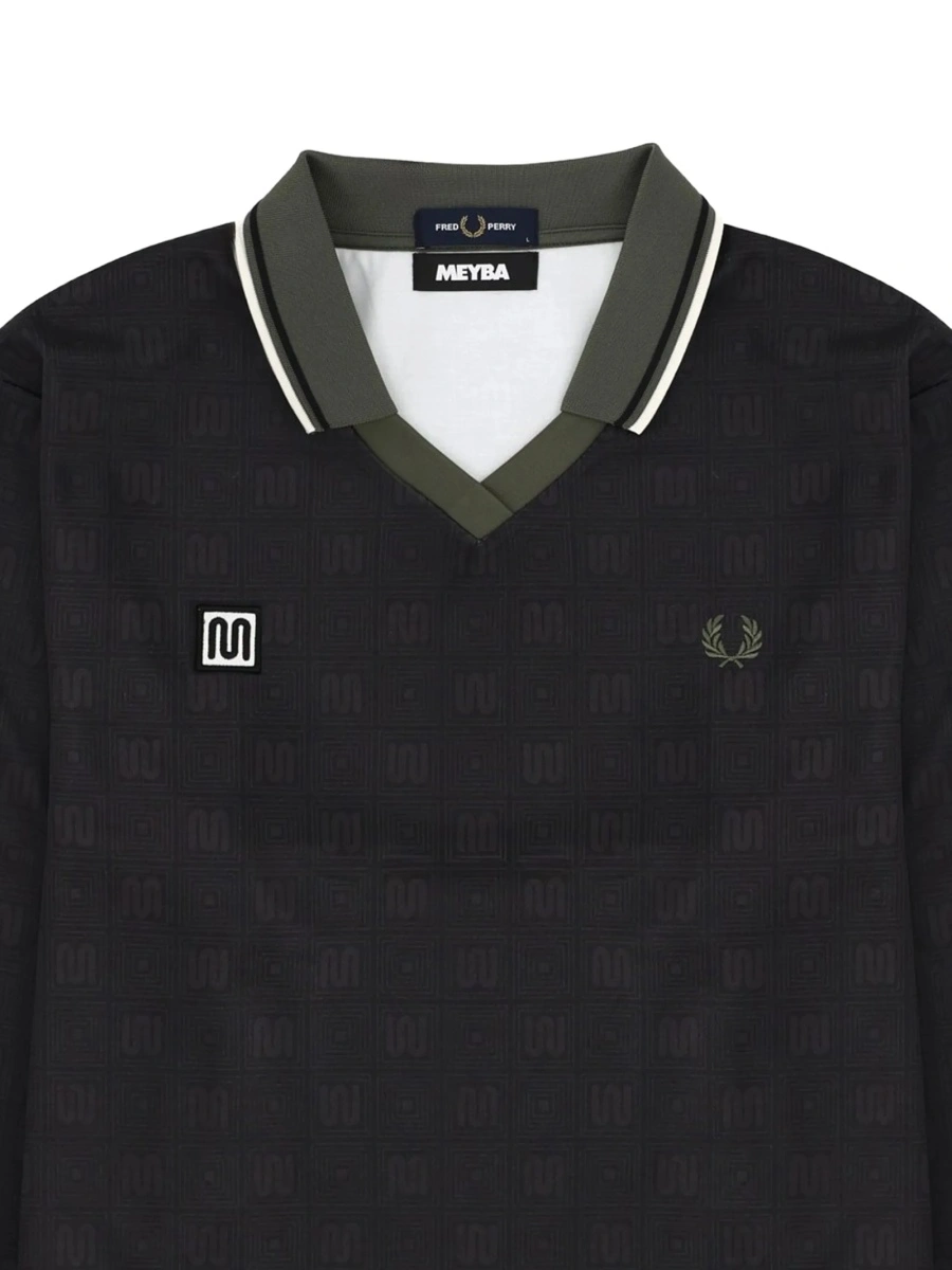 Tricou Polo Fred Perry negru - Img 2