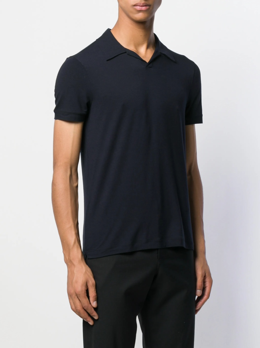 Tricou Polo Giorgio Armani albastru - Img 3