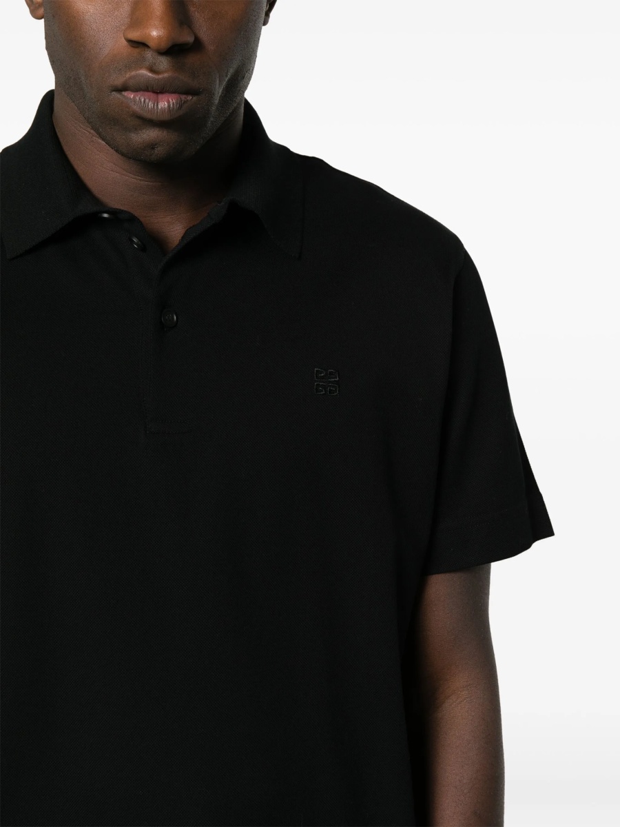 Tricou Polo Givenchy negru - Img 5