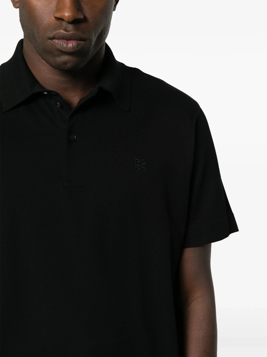 Tricou Polo Givenchy negru - Img 5