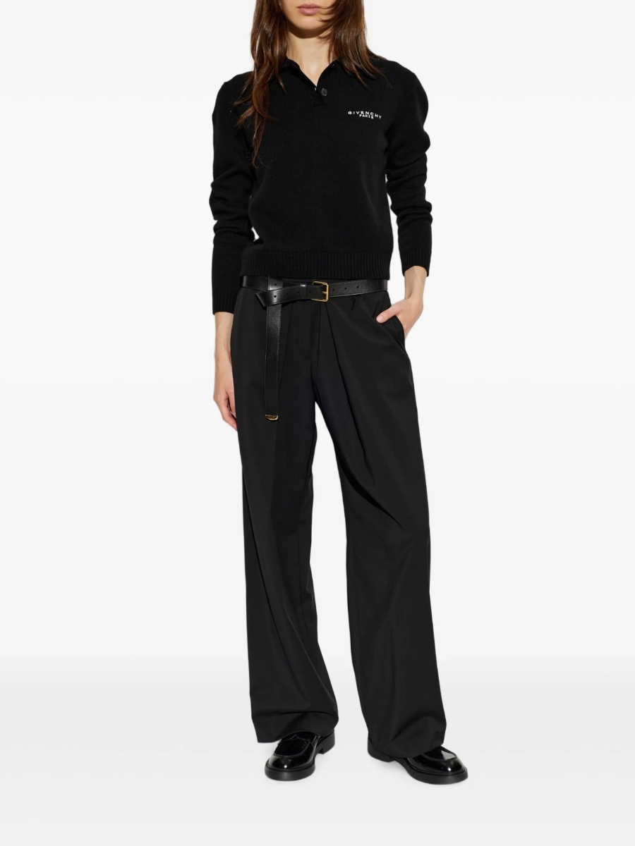 Tricou Polo Givenchy negru - Img 2