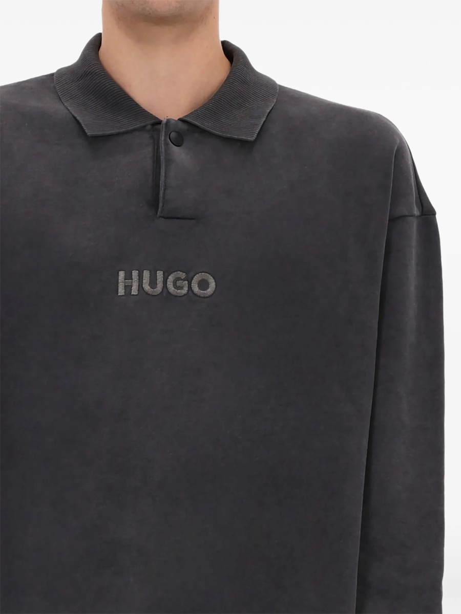 Tricou Polo Hugo Boss gri - Img 2