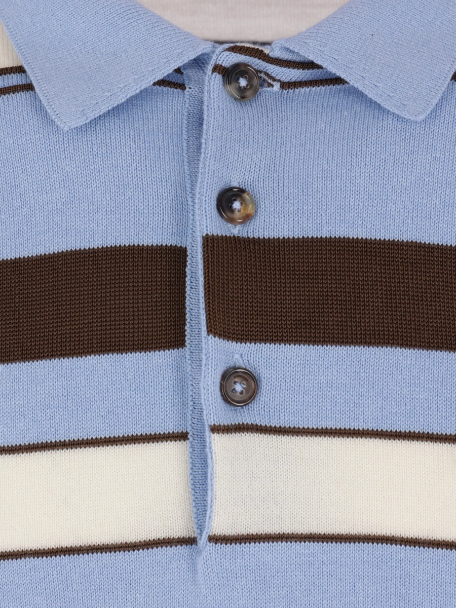 Tricou Polo JW Anderson albastru - Img 4
