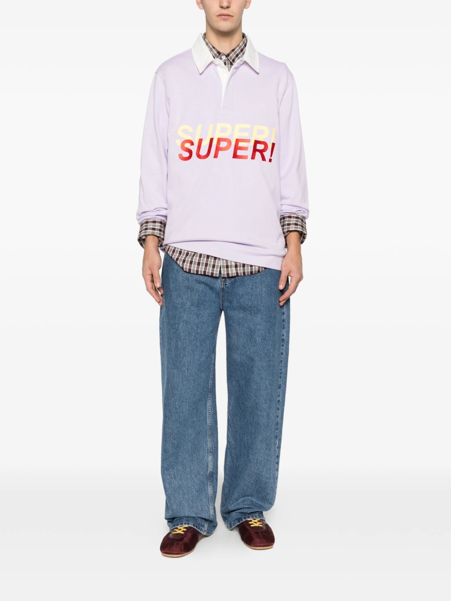 Tricou Polo JW Anderson violet - Img 2
