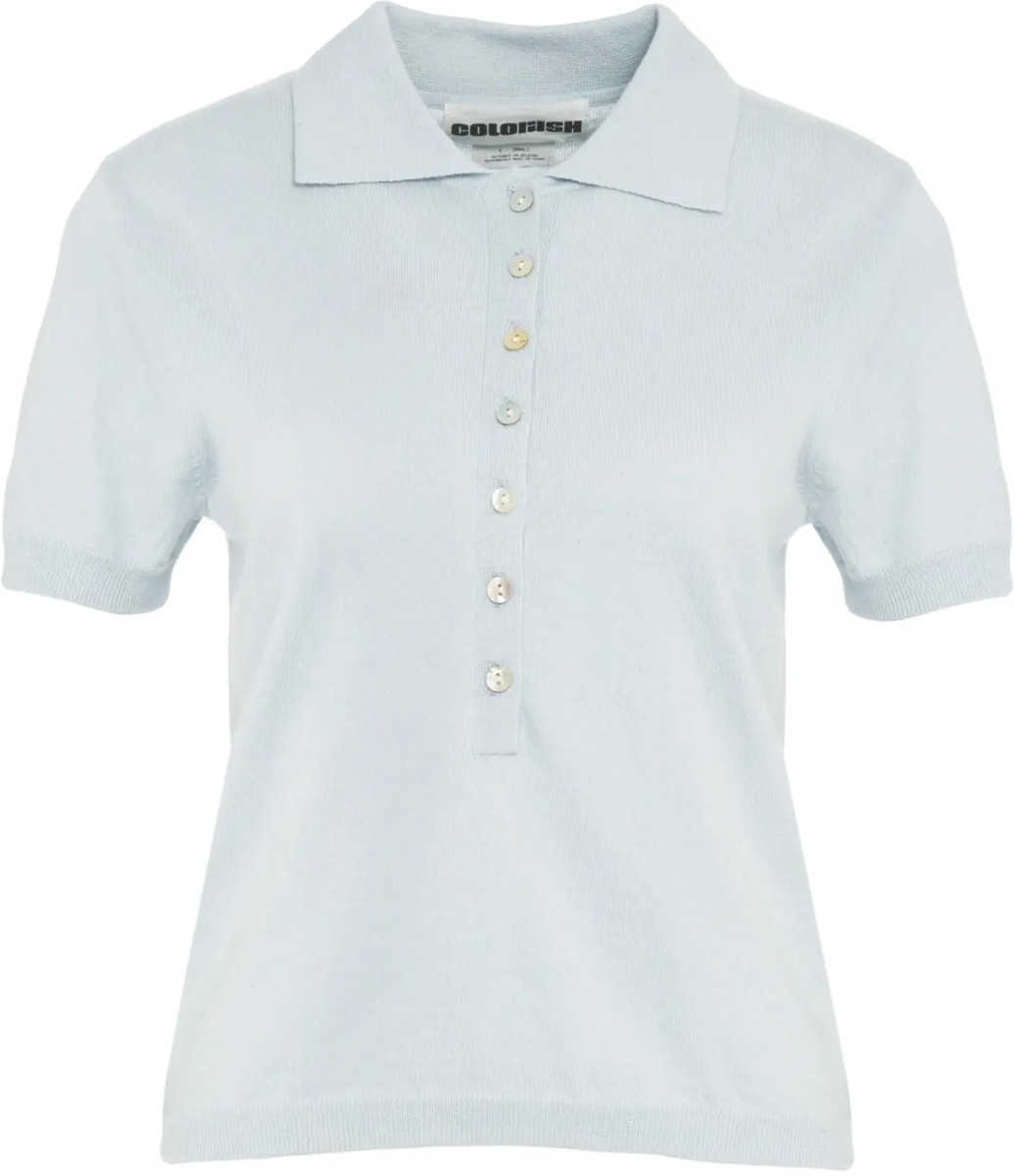 Tricou Polo Knit polo shirt 'Tamara' - Img 2