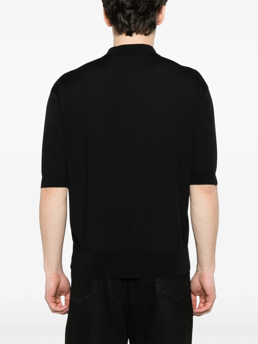 Tricou Polo Lardini negru - Img 3