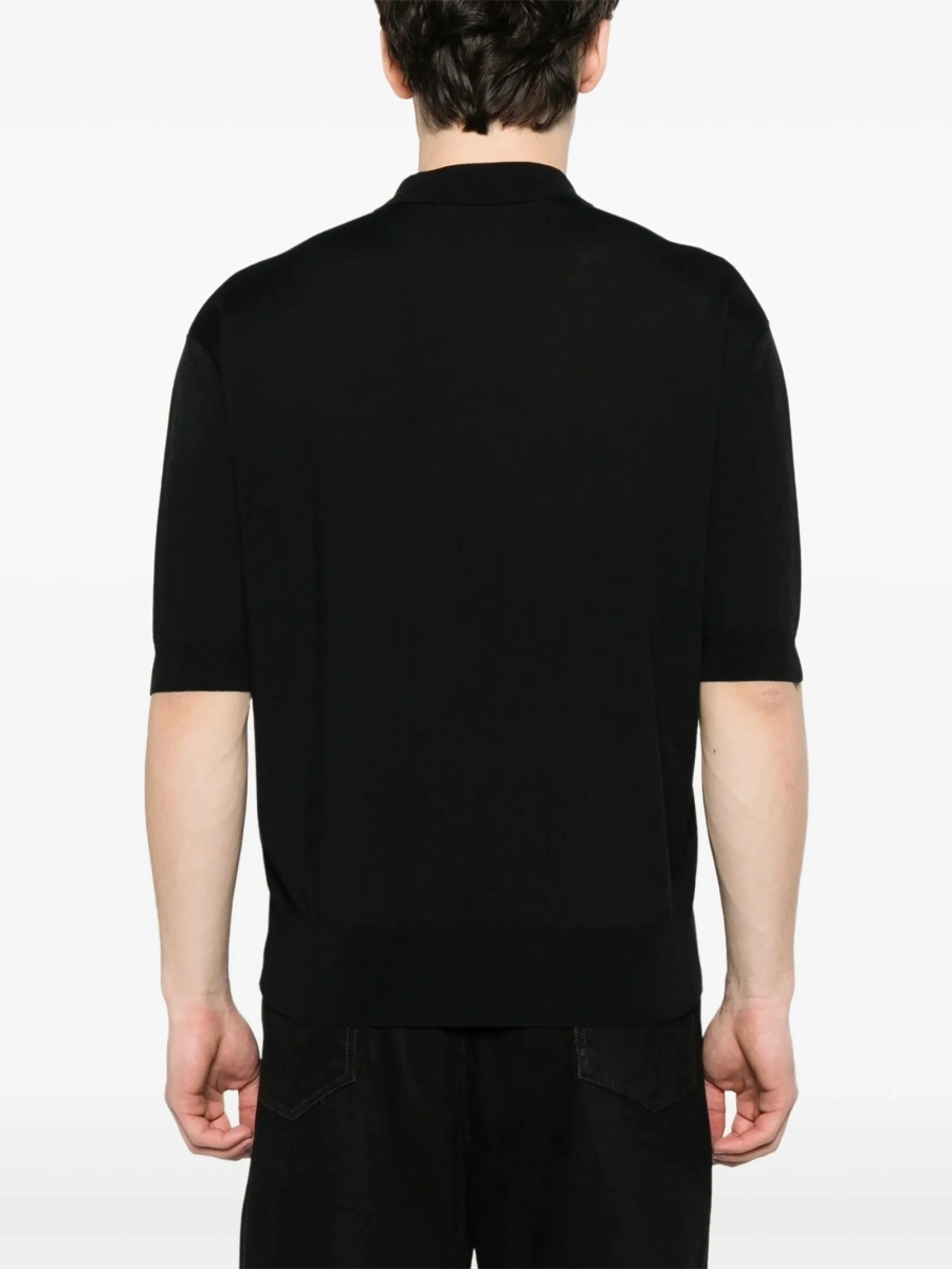 Tricou Polo Lardini negru - Img 3