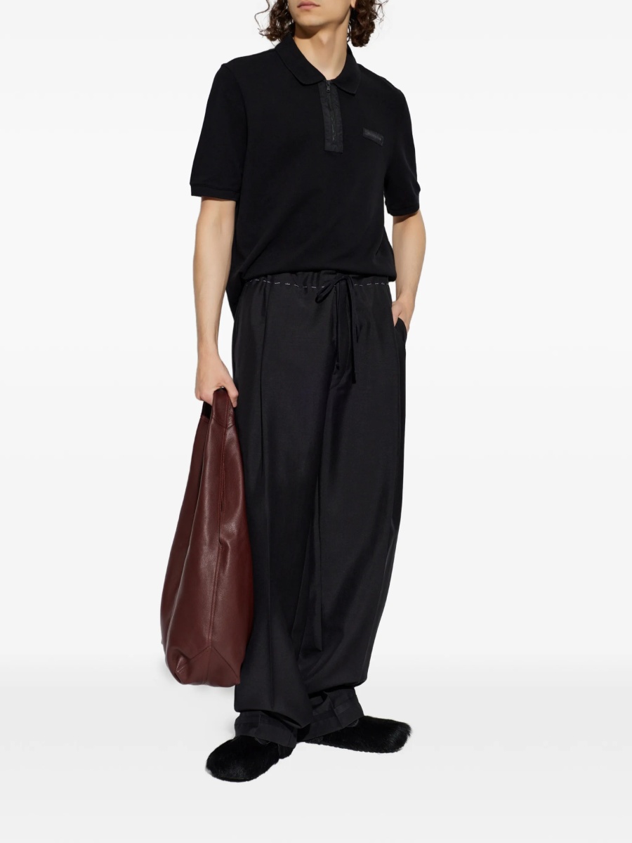 Tricou Polo MAISON KITSUNÉ negru - Img 2