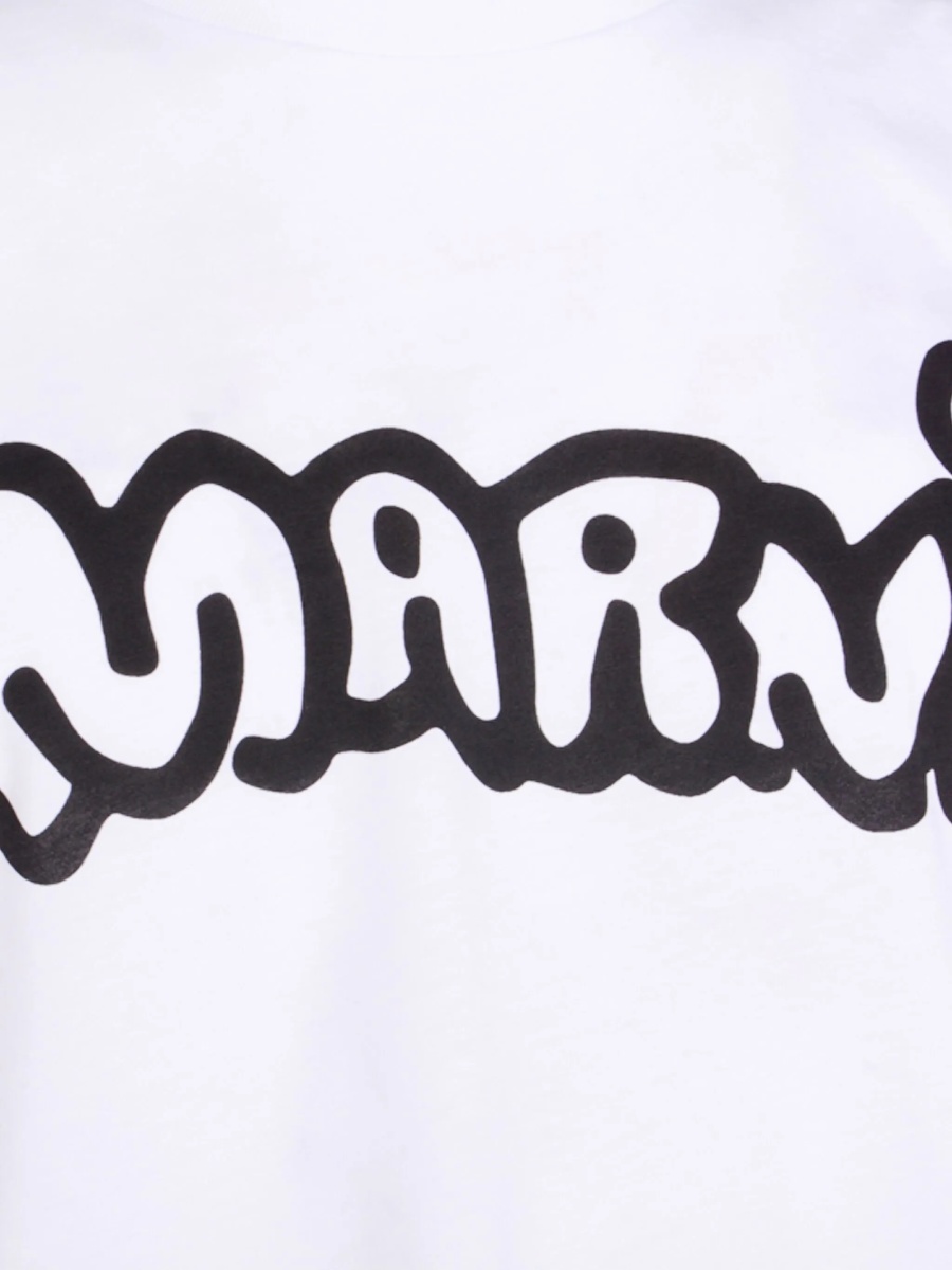 Tricou Polo Marni alb - Img 4