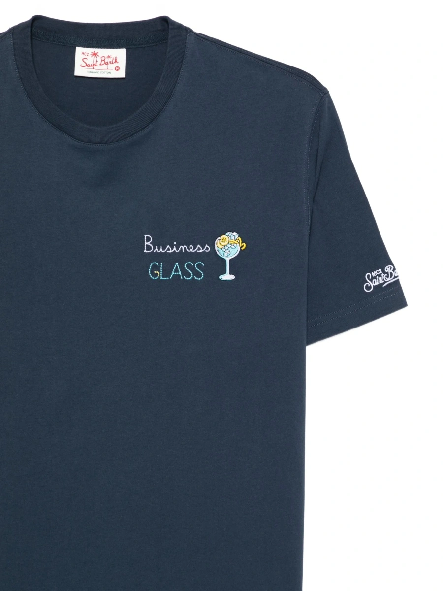 Tricou Polo Mc2 Saint Barth albastru - Img 5