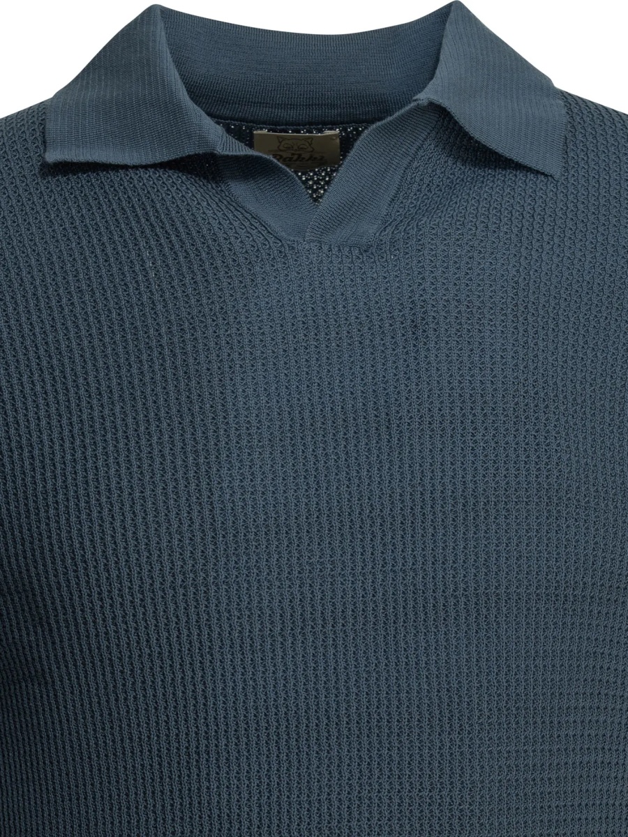 Tricou Polo "Mercedes 300" buttonless polo shirt - Img 3