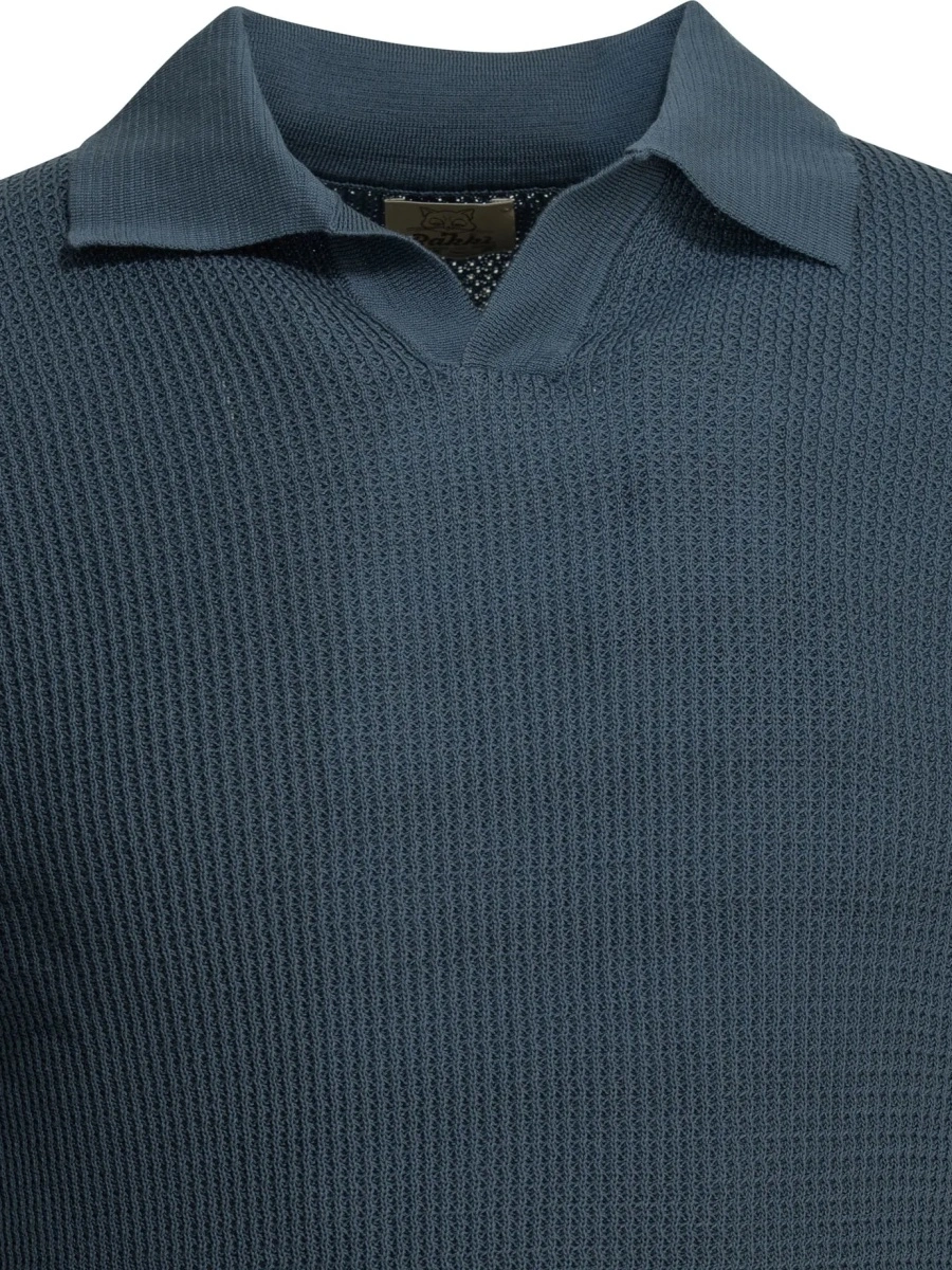 Tricou Polo "Mercedes 300" buttonless polo shirt - Img 3