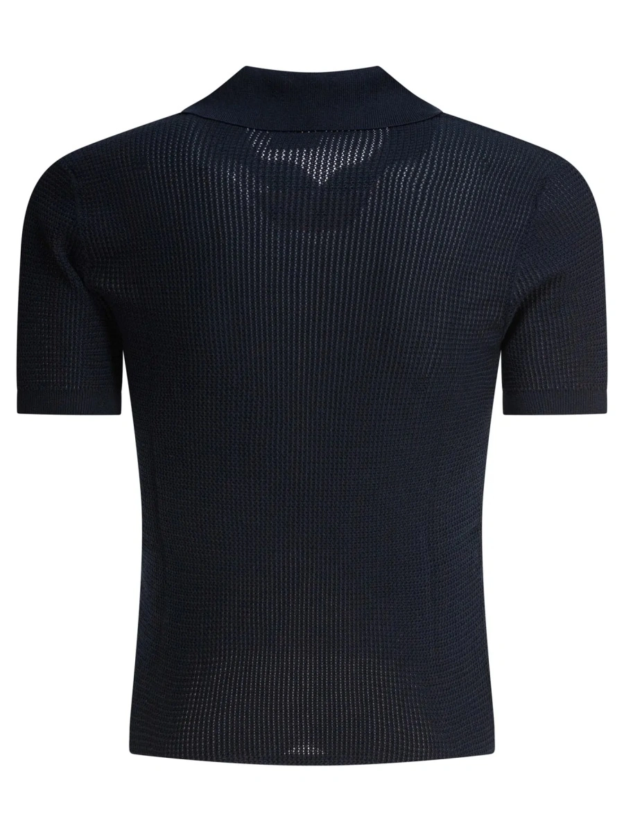 Tricou Polo "Mercedes" buttonless polo shirt - Img 2