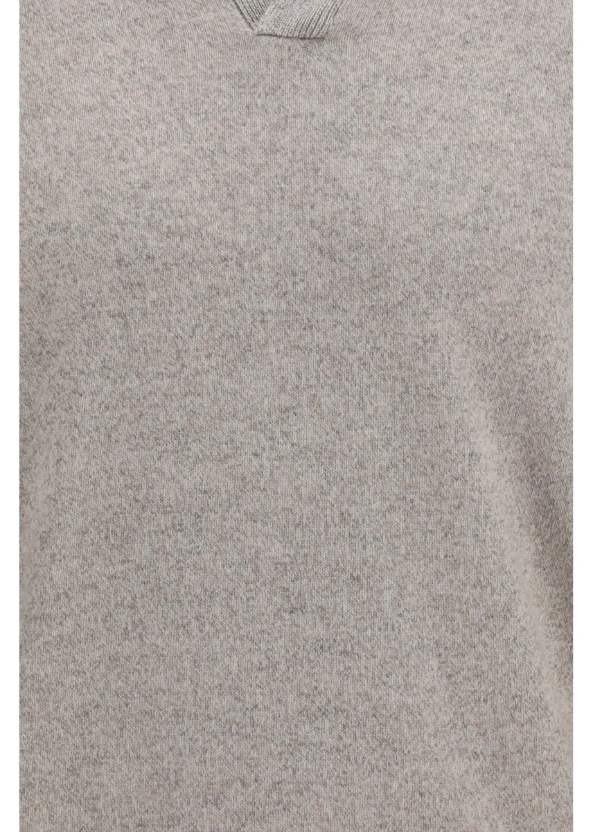 Tricou Polo Mouliné cashmere knit Polo - Img 3