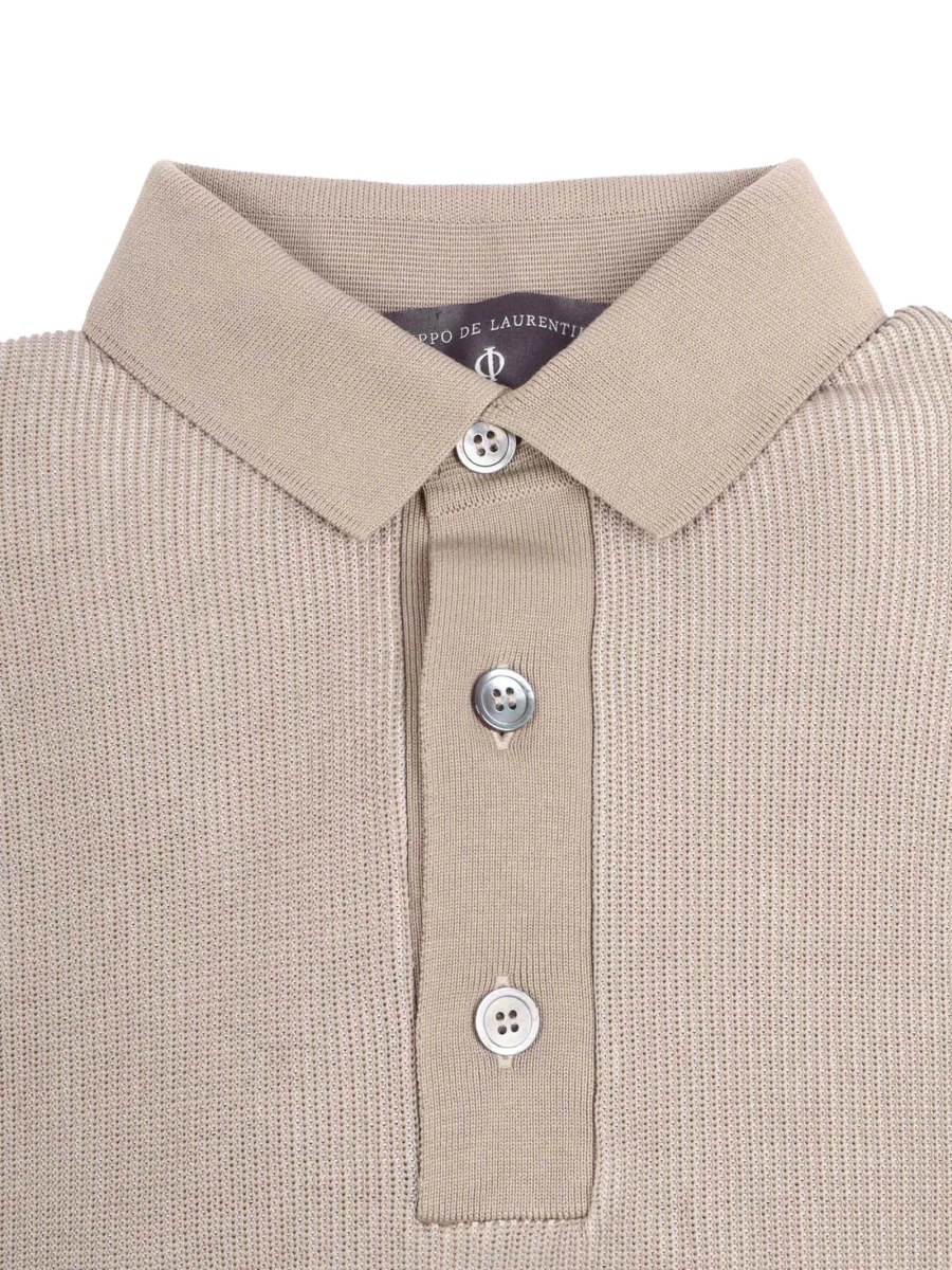 Tricou Polo PHI BY FILIPPO DE LAURENTIIS neutru - Img 2