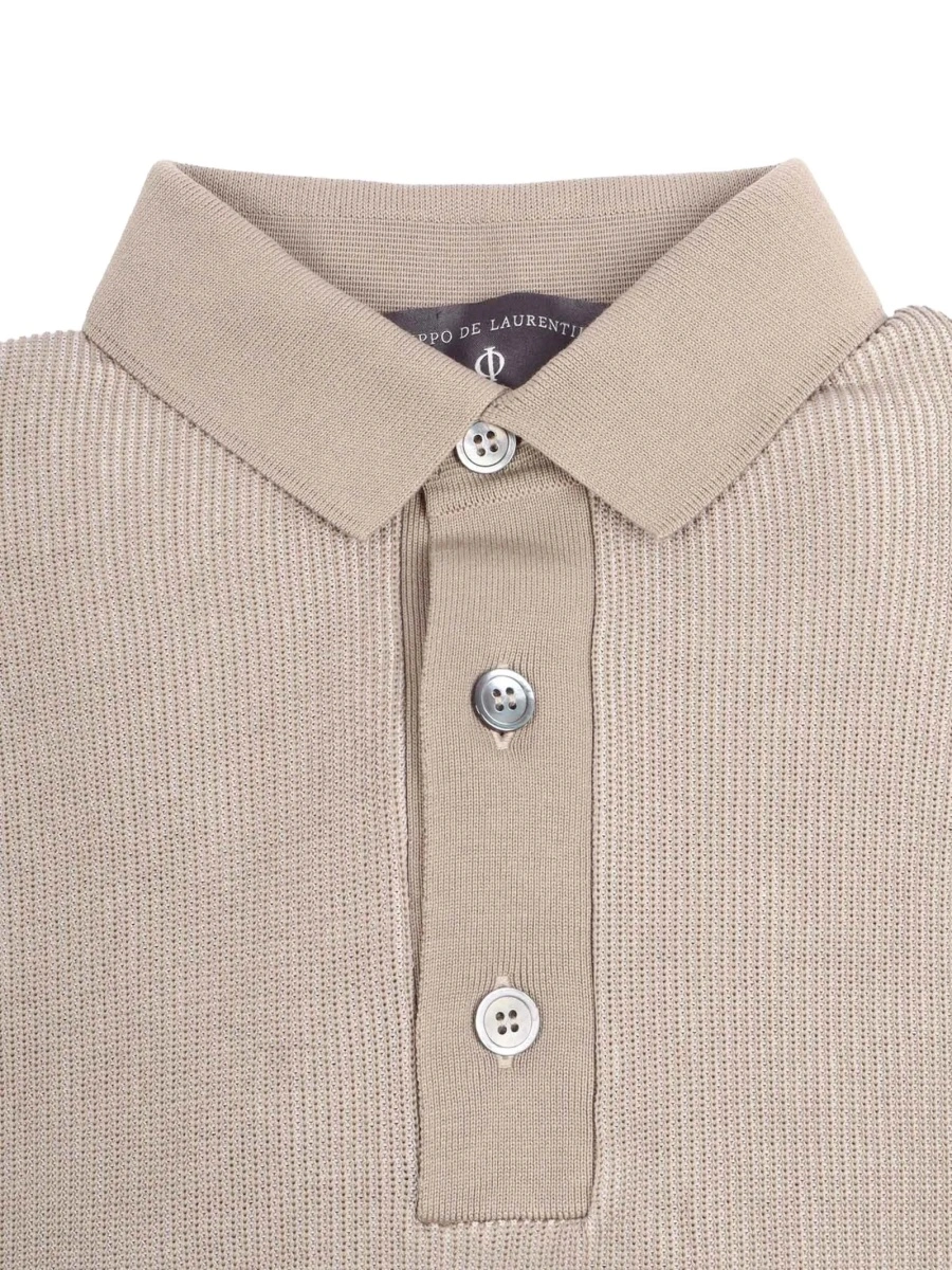 Tricou Polo PHI BY FILIPPO DE LAURENTIIS neutru - Img 2