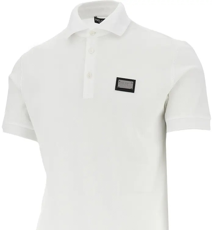 Tricou Polo Piquet polo shirt with logo plate - Img 2