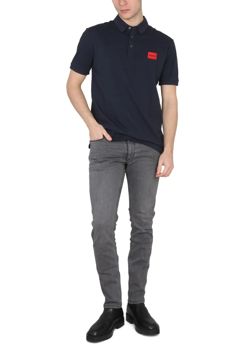Tricou Polo Polo Con Patch Logo - Img 4