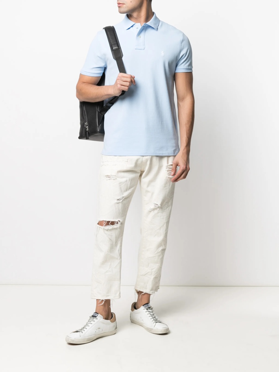 Tricou Polo Ralph Lauren albastru - Img 2