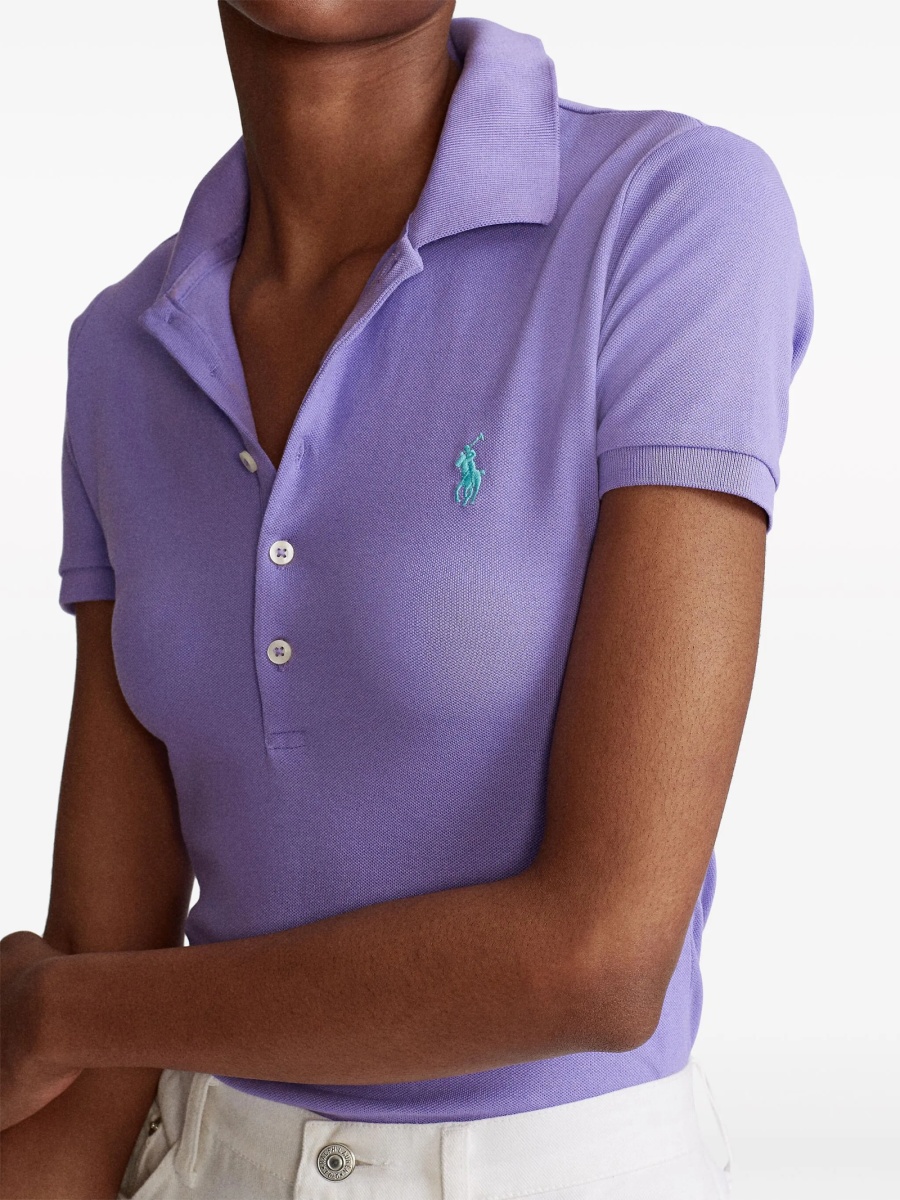 Tricou Polo Ralph Lauren violet - Img 5