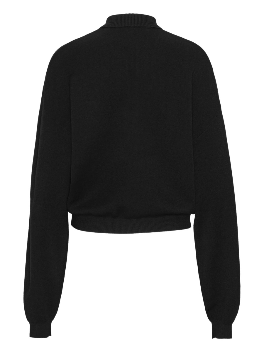 Tricou Polo ROTATE Birger Christensen negru - Img 5