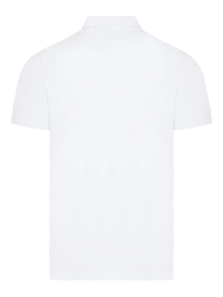 Tricou Polo Stone Island alb - Img 2