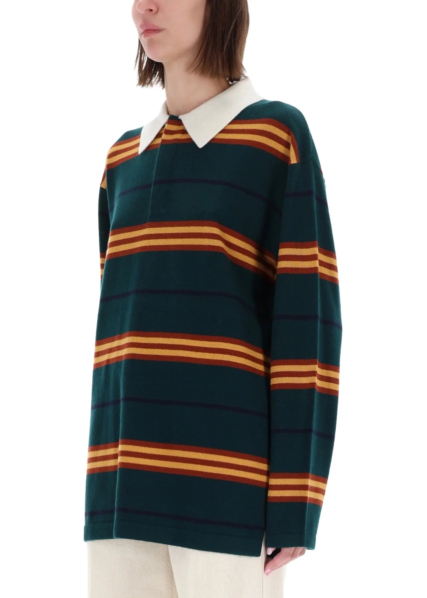 Tricou Polo "Striped Rugby" Polo Shirt - Img 4