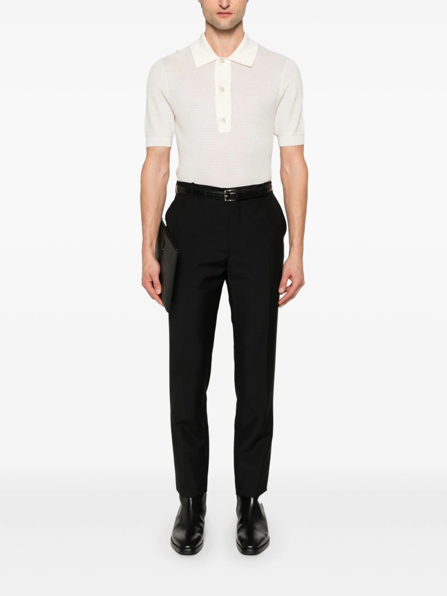 Tricou Polo Tom Ford alb - Img 2