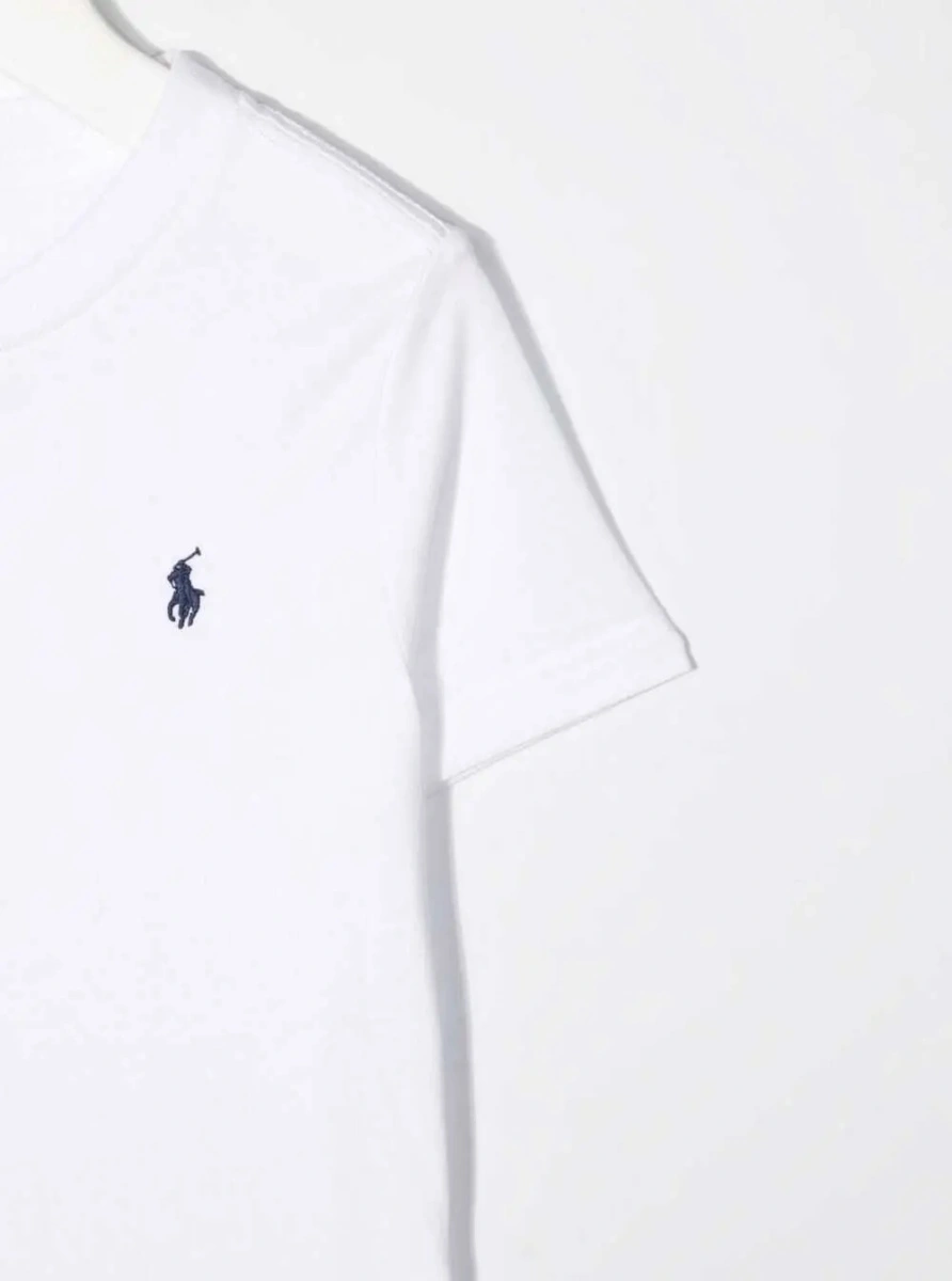 Tricou Ralph Lauren alb 'Logo' - Img 3