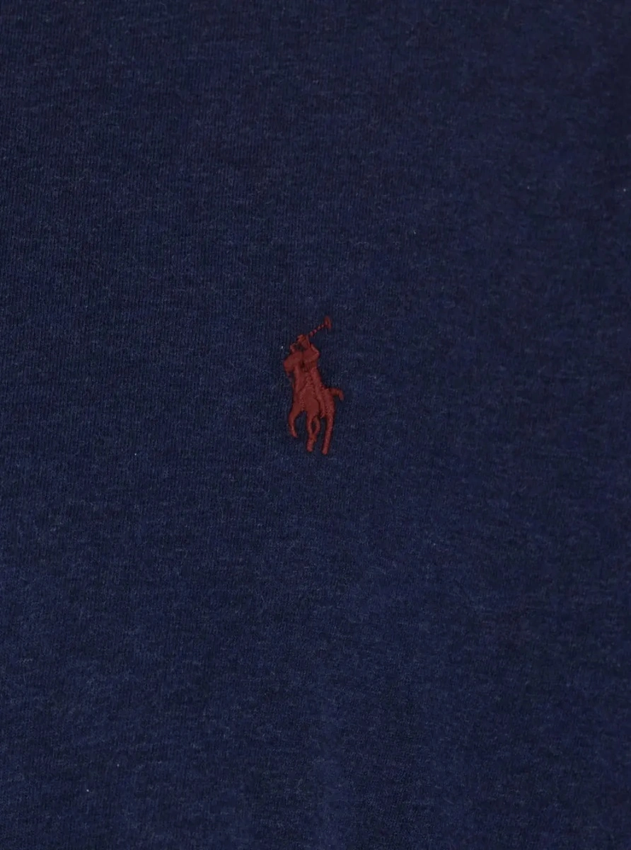 Tricou Ralph Lauren albastru din bumbac - Img 3