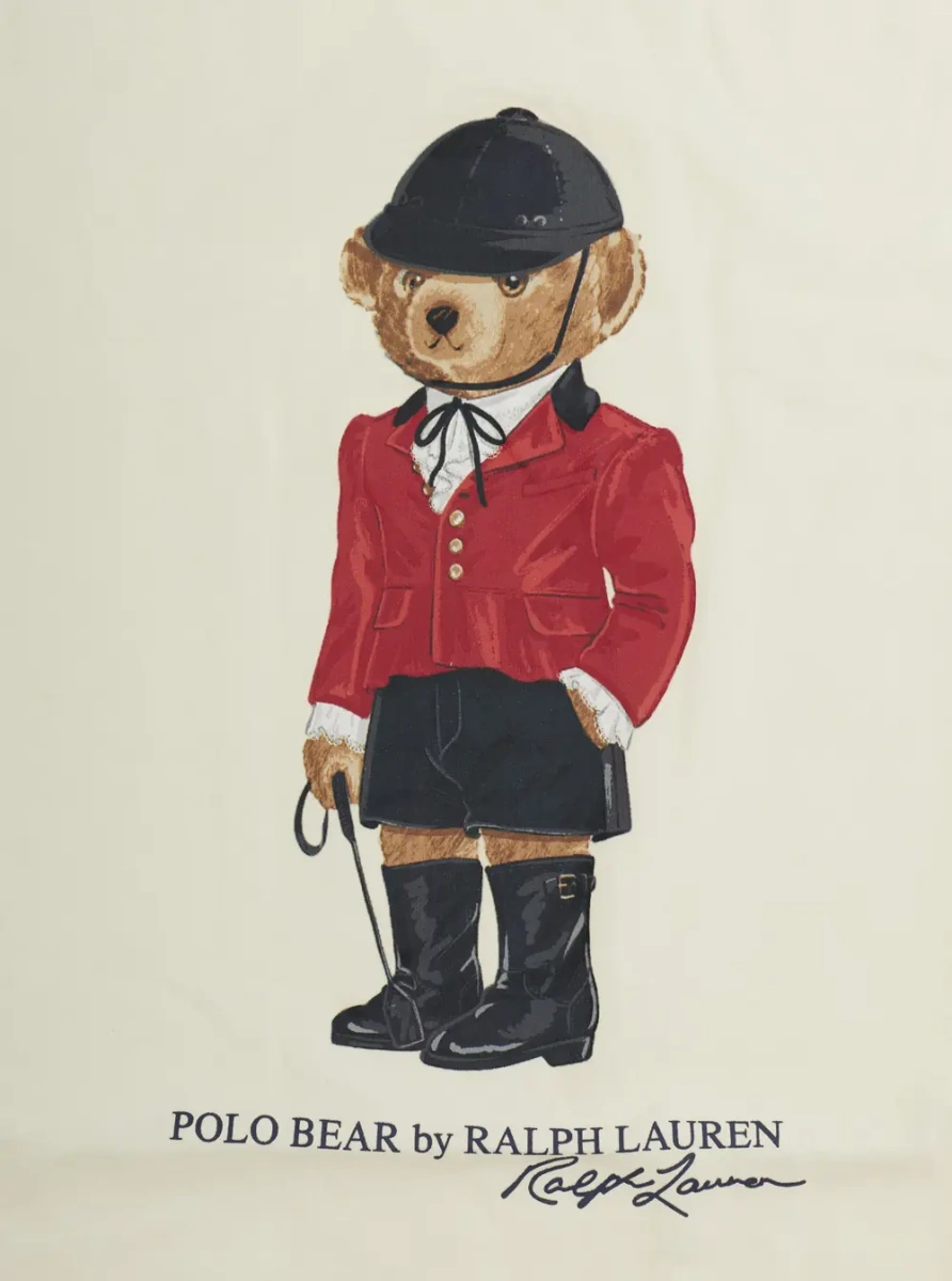 Tricou Ralph Lauren bej din bumbac - Img 3