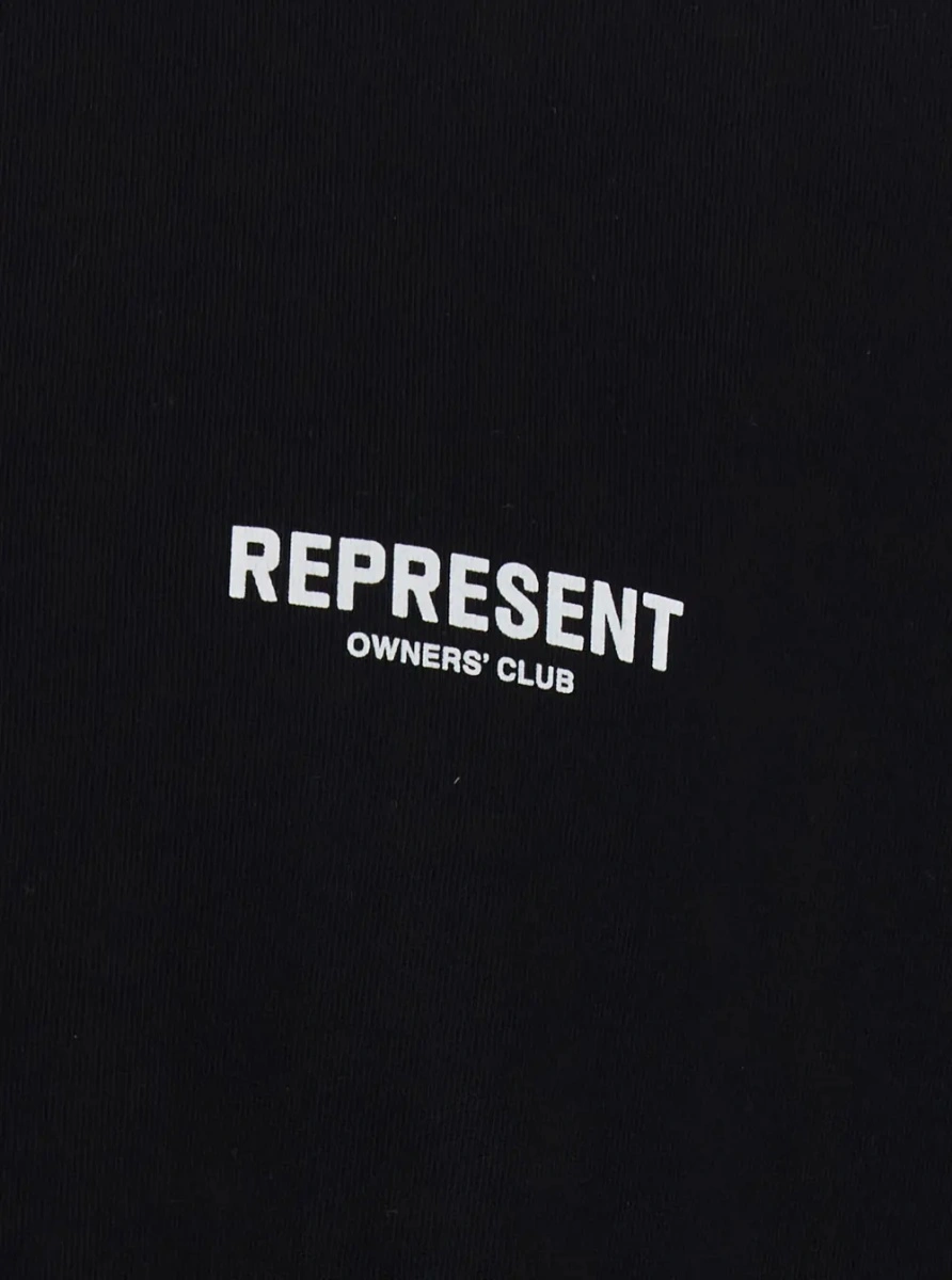 Tricou REPRESENT negru din bumbac - Img 3