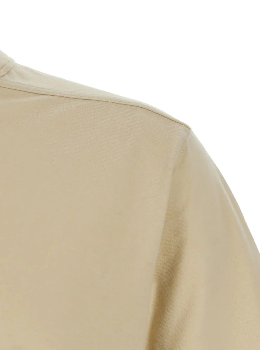 Tricou Rick Owens bej din bumbac - Img 3