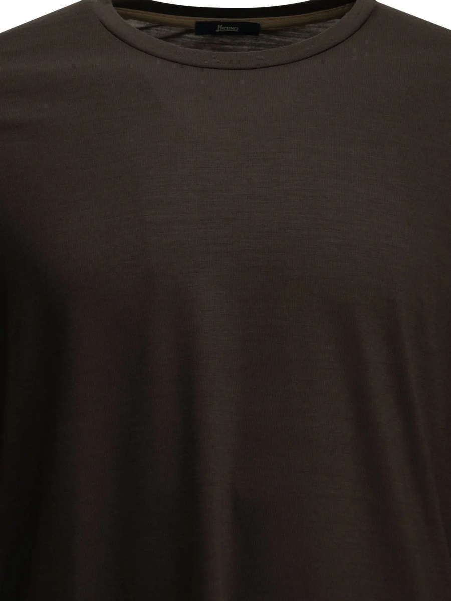 Tricou Round-neck wool T-shirt - Img 3