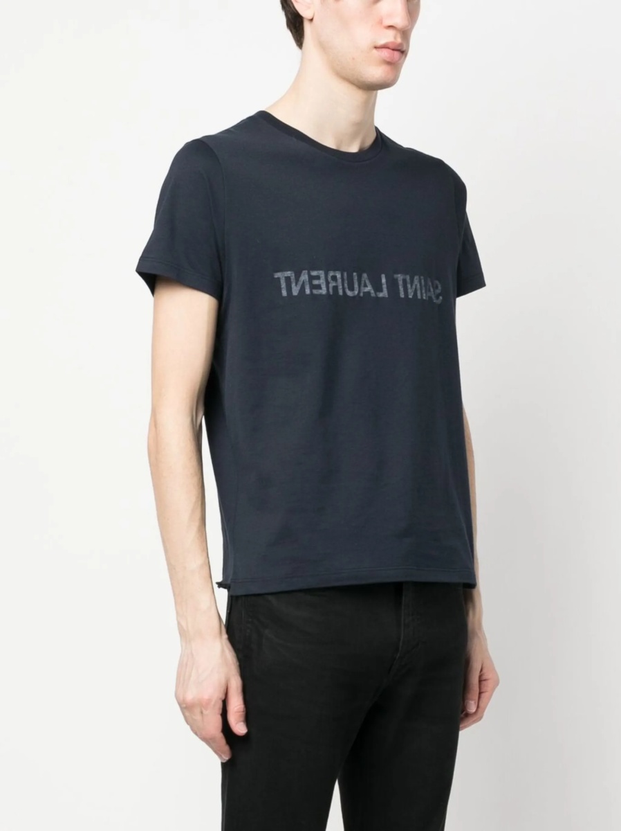 Tricou Saint Laurent albastru - Img 3