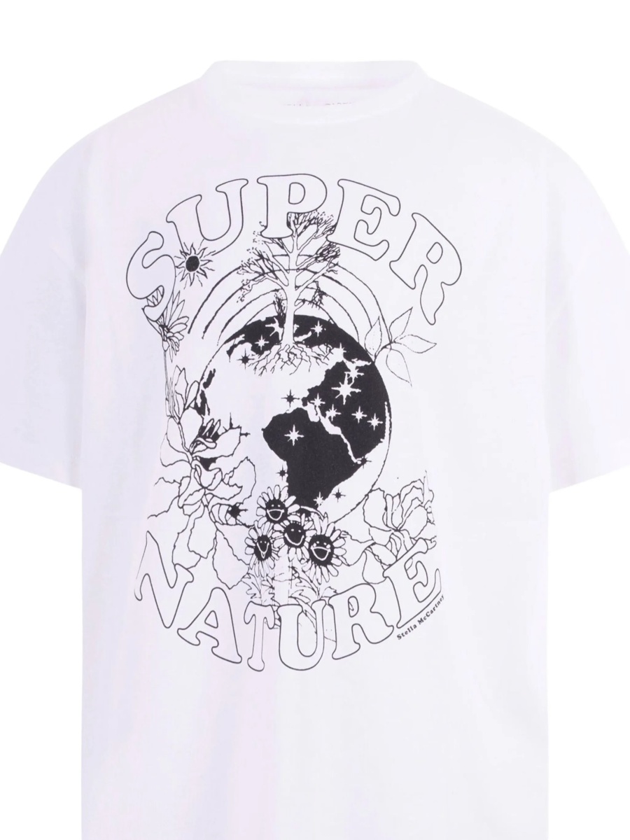 Tricou Stella McCartney alb - Img 3